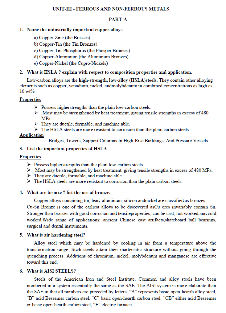 Metallurgical Engineer Licensure Exam Reviewer