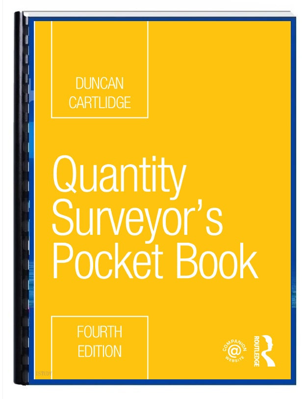 Duncan's Quantity Engineering Surveyor's Pocket Book 4th Edition