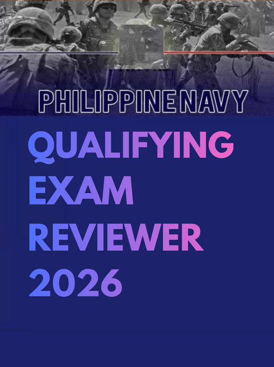 Philippine Navy AFPSAT Qualifying Exam Reviewer plus I.Q. Test Reviewer