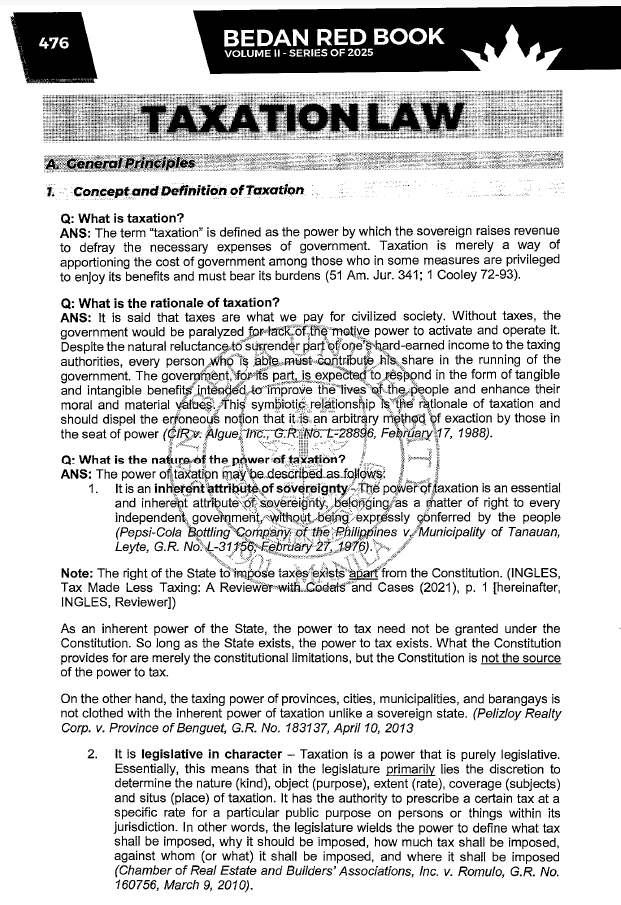 Bedan Red Book 2025 Complete Bar Exam Reviewer