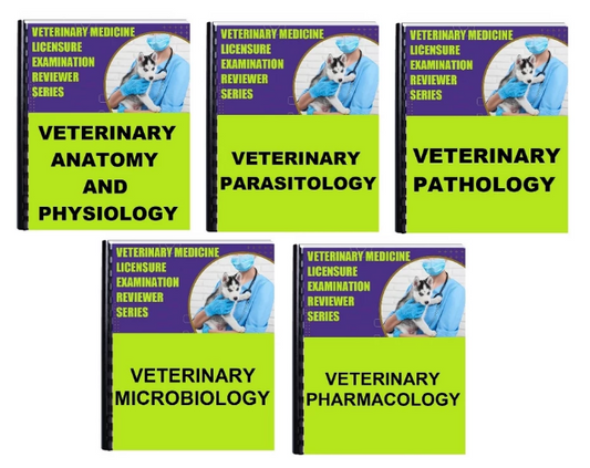 Veterinary Medicine Licensure Exam Reviewer Set