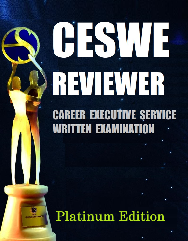 Career Executive Service Written Exam CESWE Reviewer PLATINUM Edition