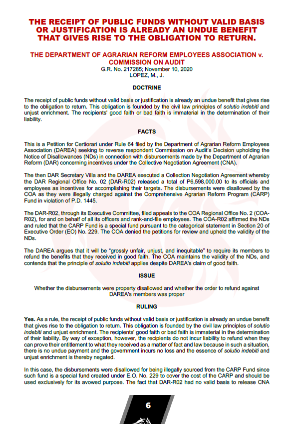 San Beda Case Digest 2024-25 Bar Exam Reviewer