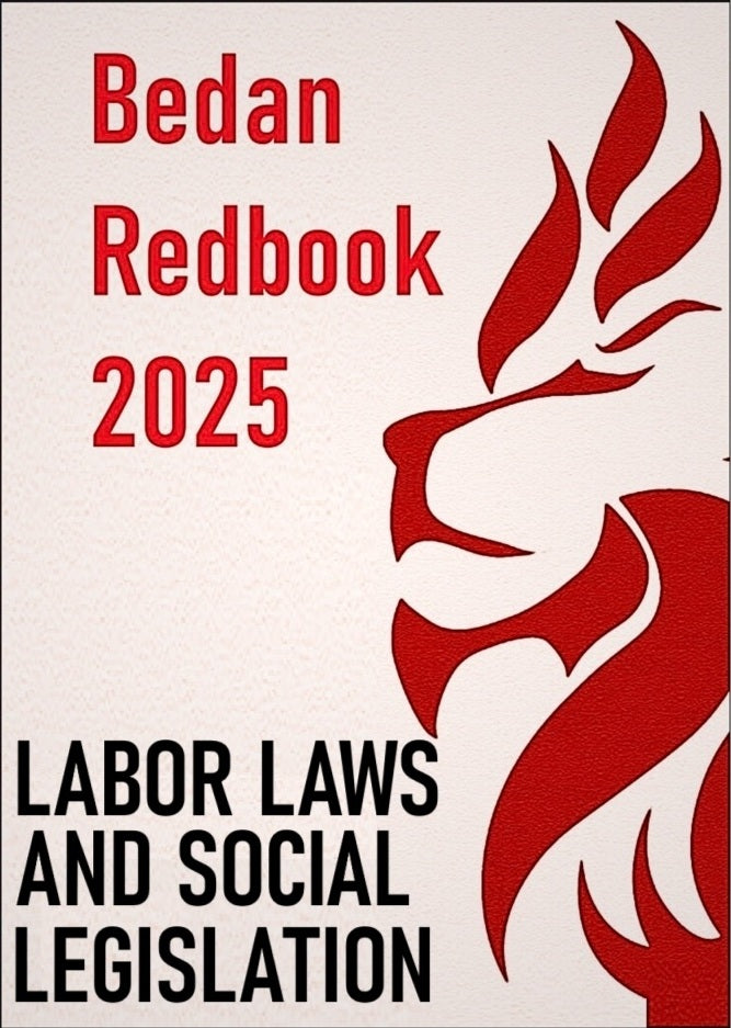 Bedan Redbook 2025 Labor Law and Social Legislations