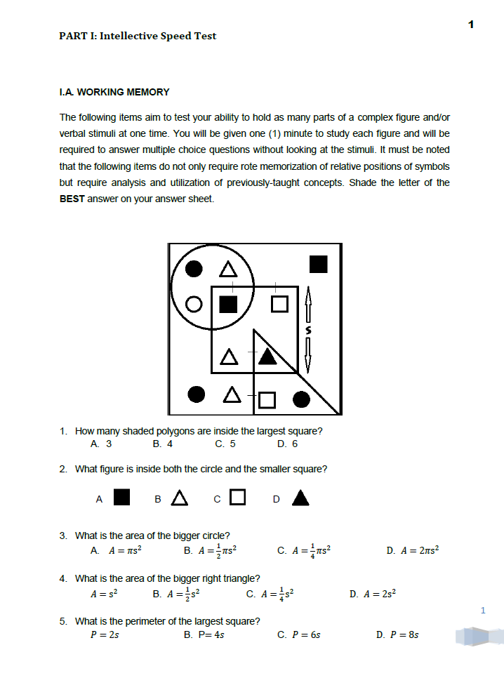 DOST Scholarship Exam Reviewer