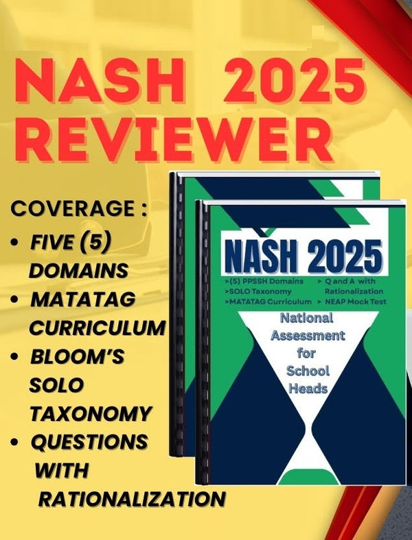NATIONAL ASSESSMENT for SCHOOL HEADS NASH 2025 – Academy Bookstore
