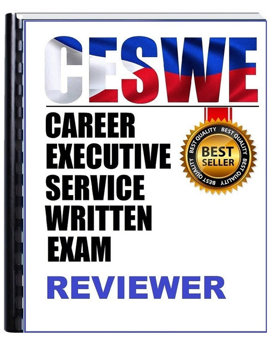 Career Executive Service Written Exam CESWE Reviewer