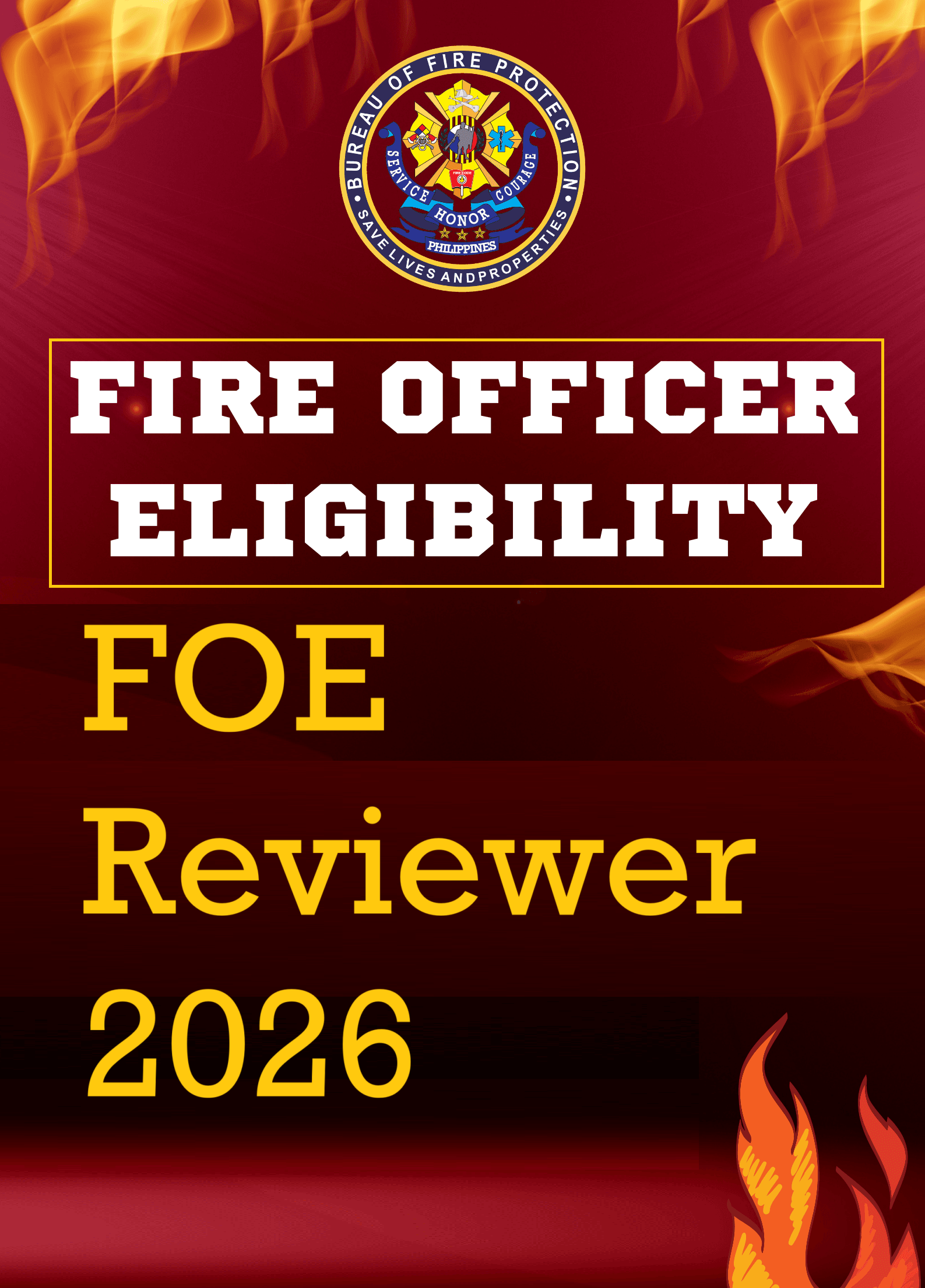 Fire Officer Eligibility - FOE Reviewer 2026 – Academy Bookstore