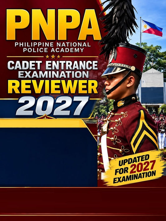 Academy PNPA Entrance Exam Reviewer 2027 Edition