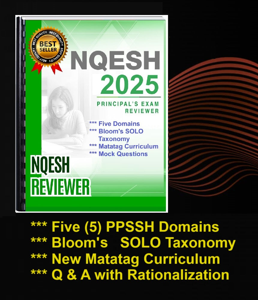 NQESH Reviewer 2025 Edition Academy Reviewers Bookstore