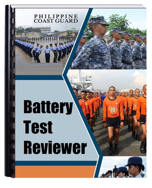 Coast Guard Exam Reviewer / Philippine Coast Guard Aptitude Battery Test Reviewer